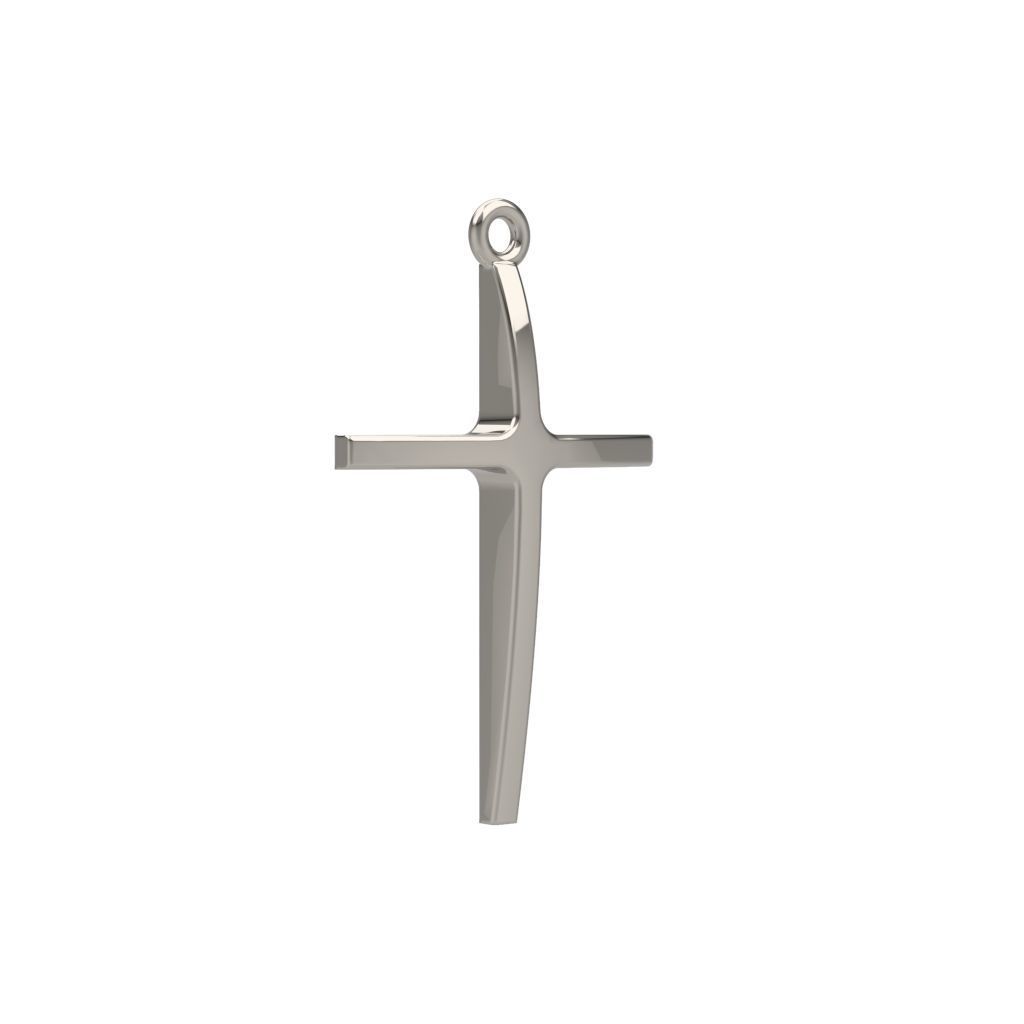 Cross pendant 3dm stl CAD 3D print model_9