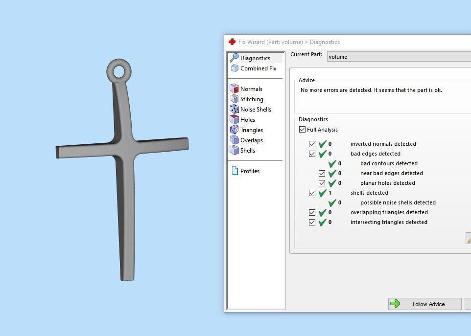 Cross pendant 3dm stl CAD 3D print model_7