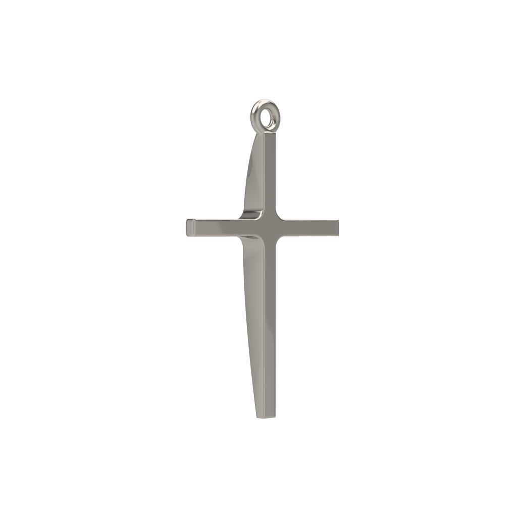 Cross pendant 3dm stl CAD 3D print model_10