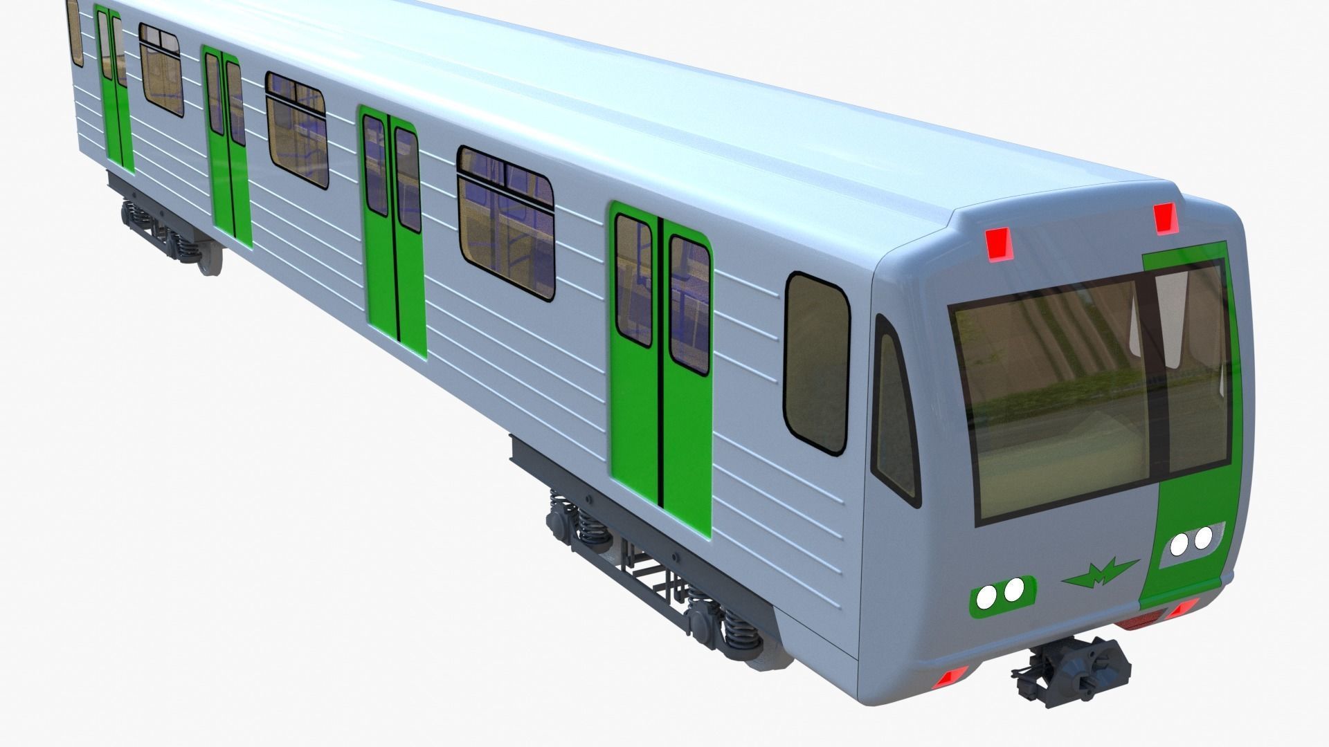 Subway car 81-71 3D model_6
