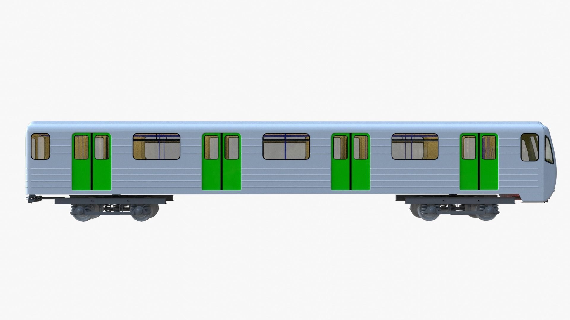 Subway car 81-71 3D model_14