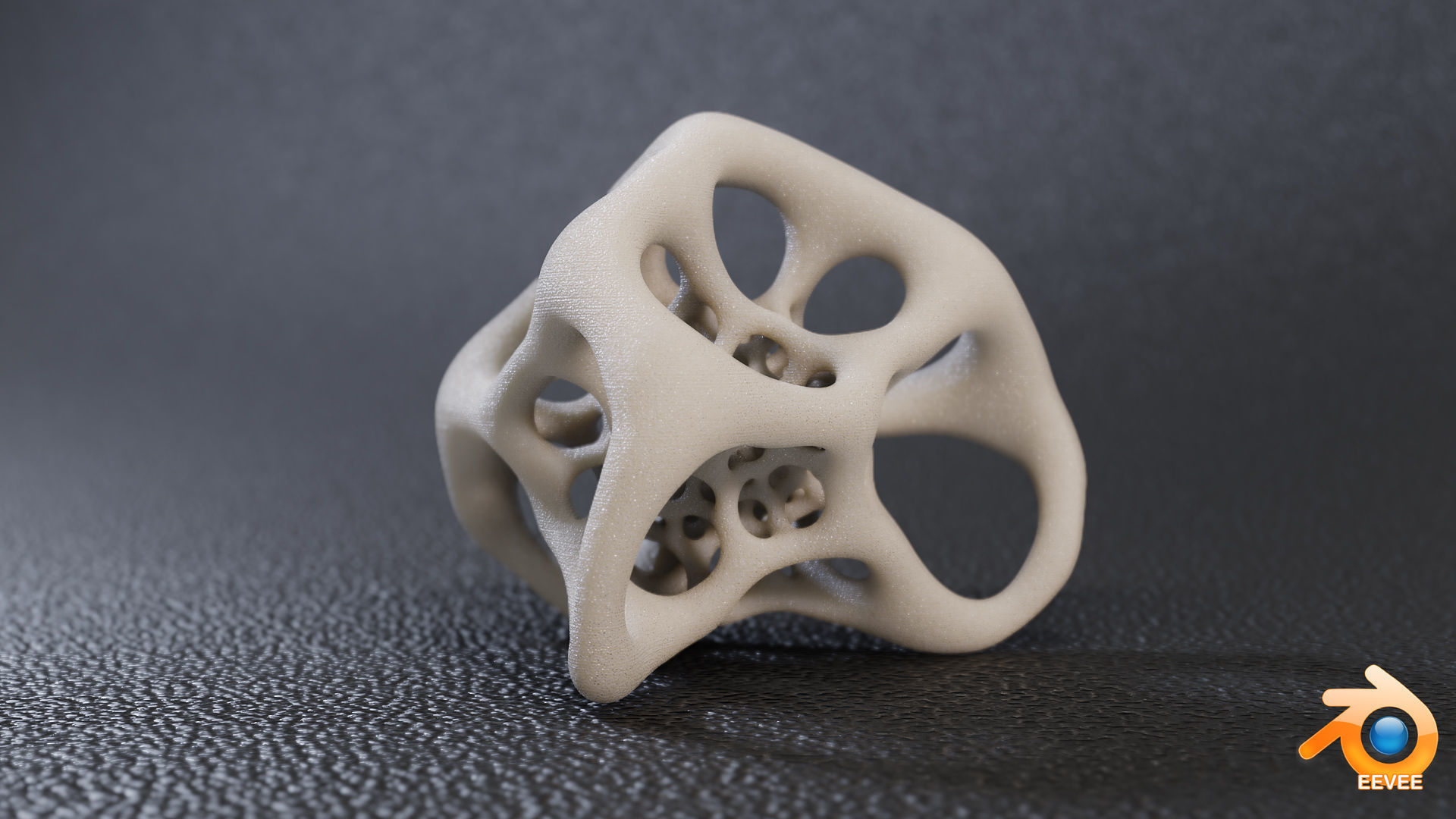 Inverted Gyroid 3D print model_5
