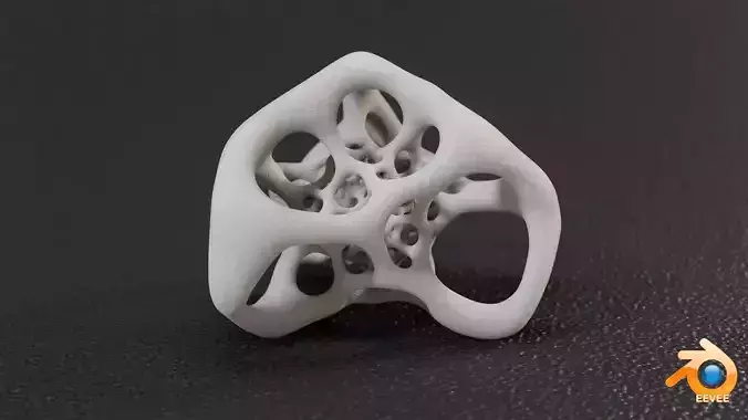 Inverted Gyroid 3D print model