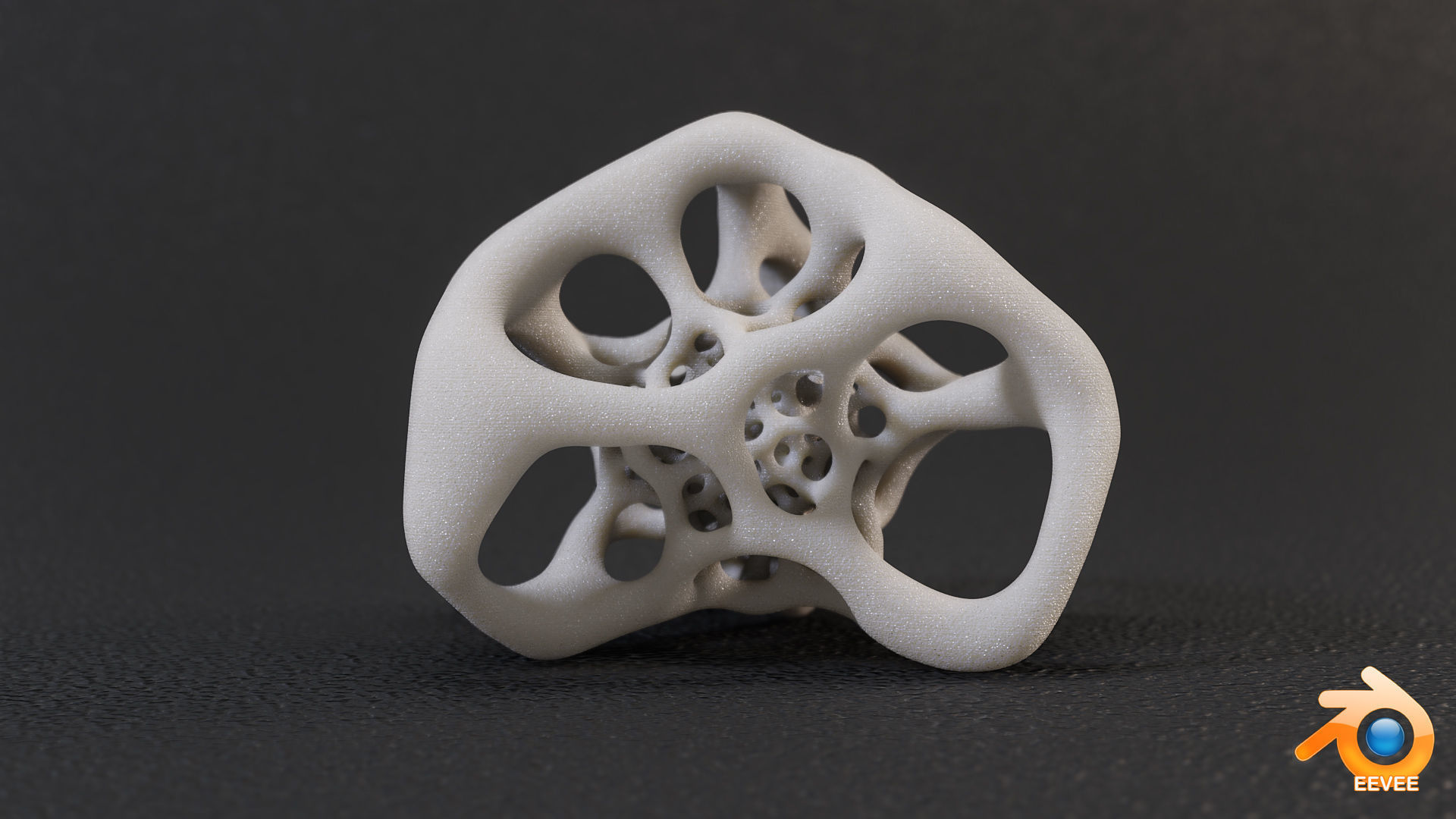 Inverted Gyroid 3D print model_2