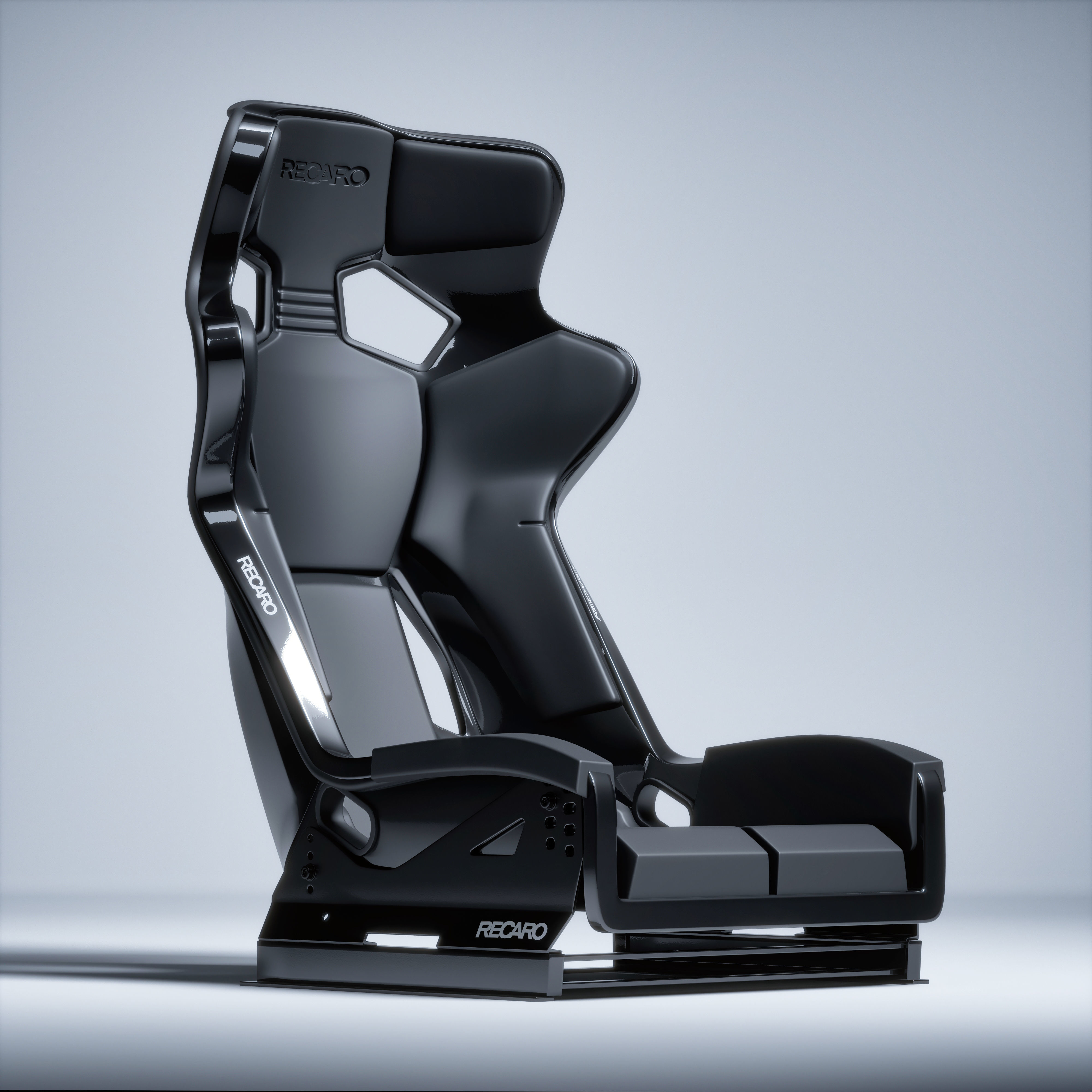 RECARO PRO RACER RMS 2700G Low-poly 3D model_1