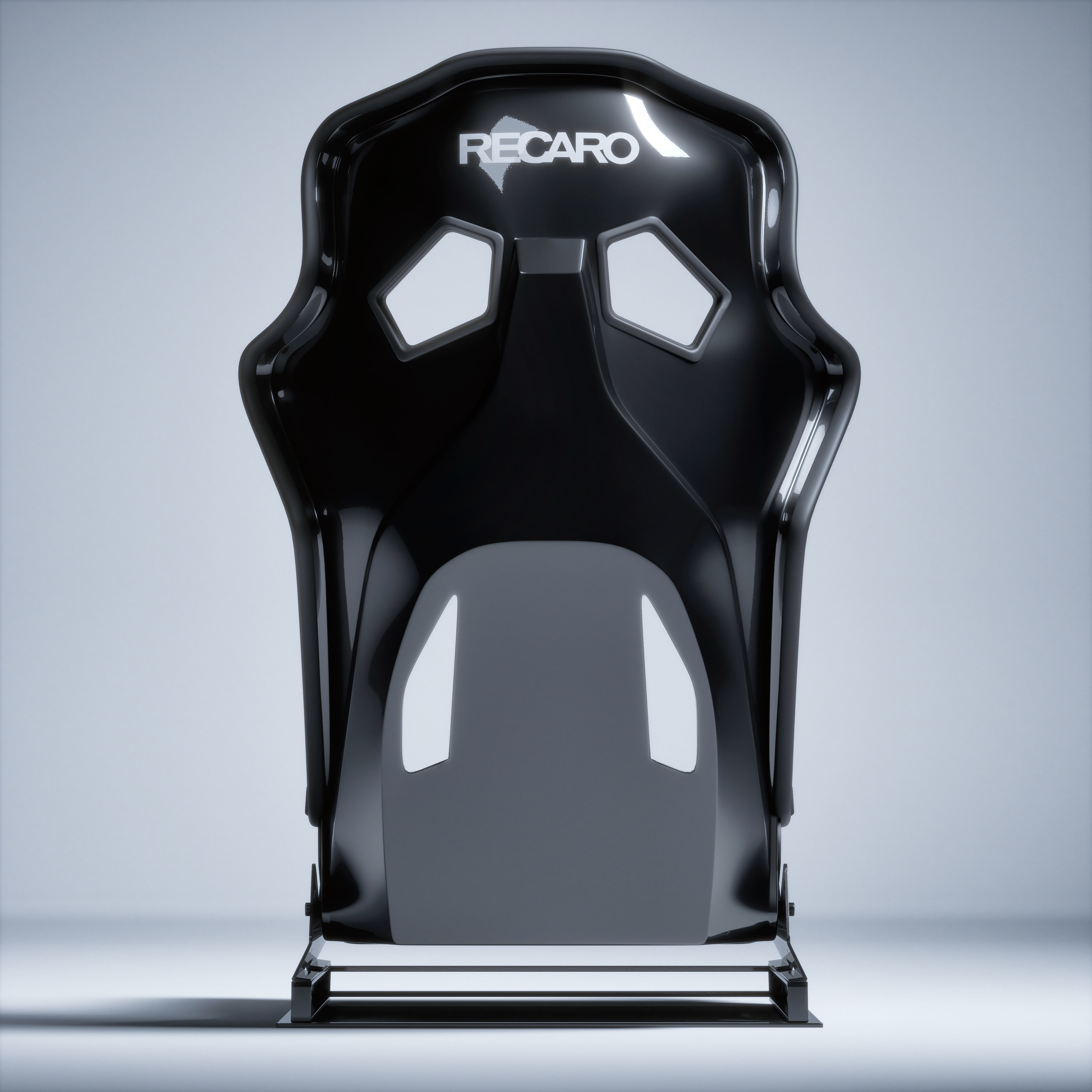 RECARO PRO RACER RMS 2700G Low-poly 3D model_7