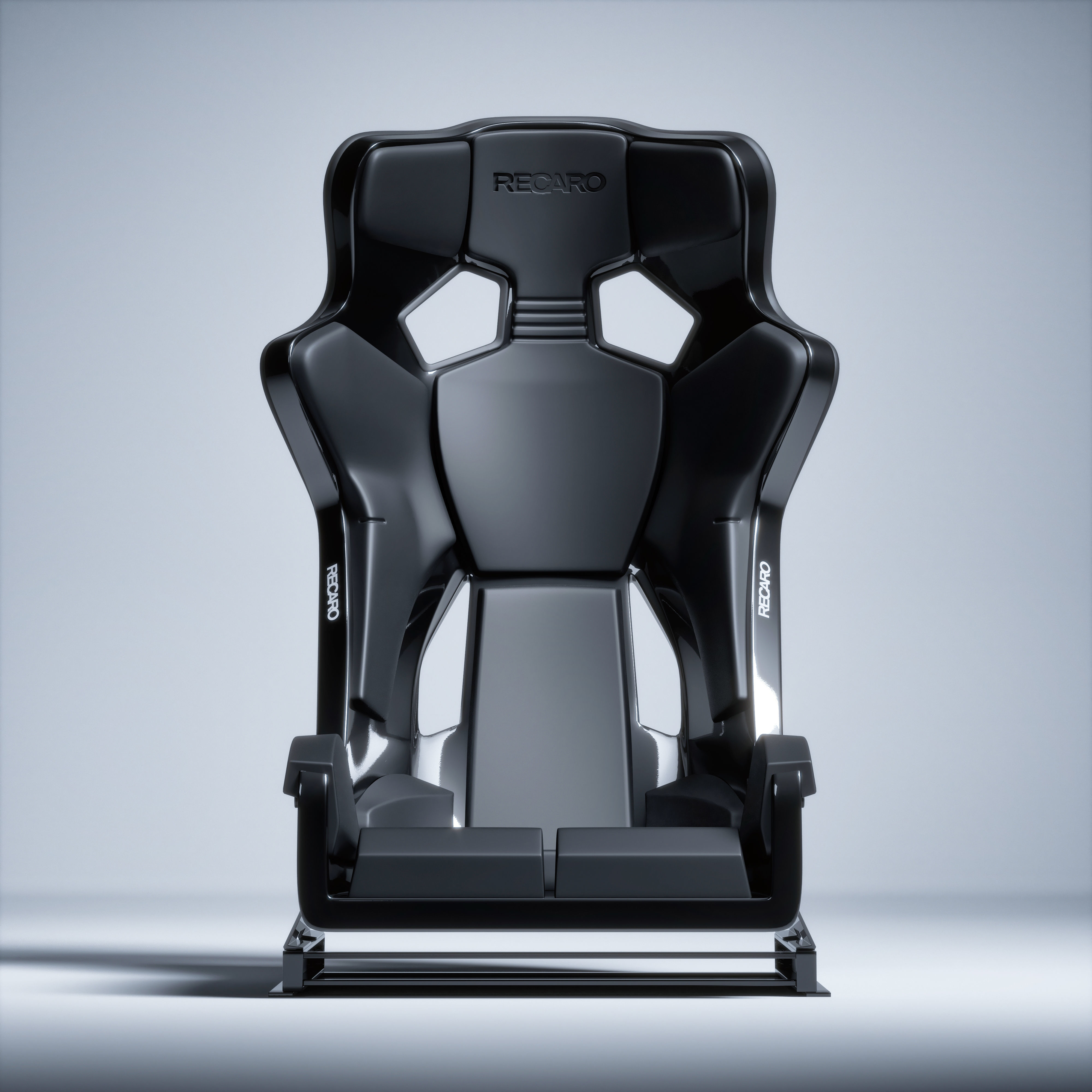 RECARO PRO RACER RMS 2700G Low-poly 3D model_5
