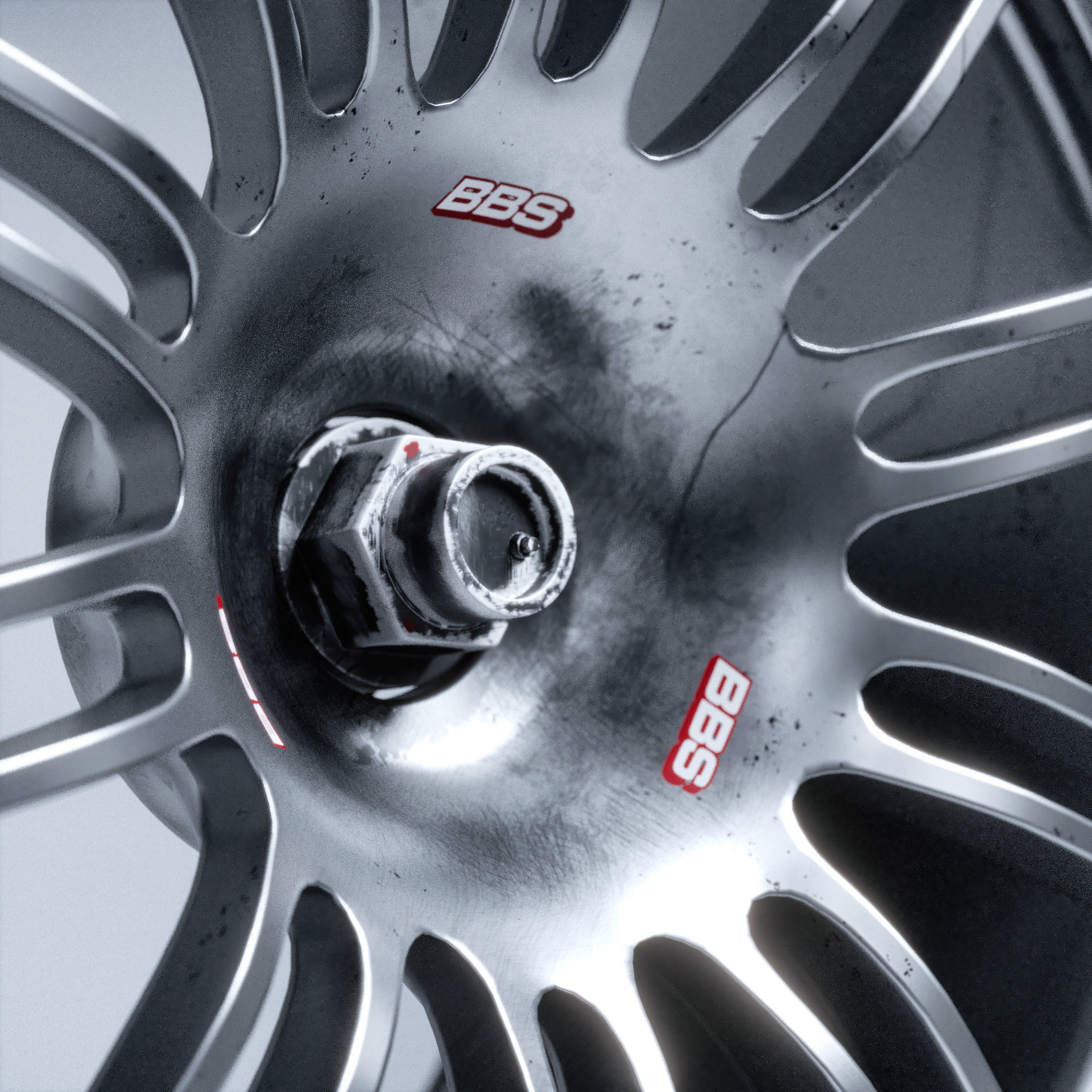 BBS - RE594 RE595 Low-poly 3D model_6