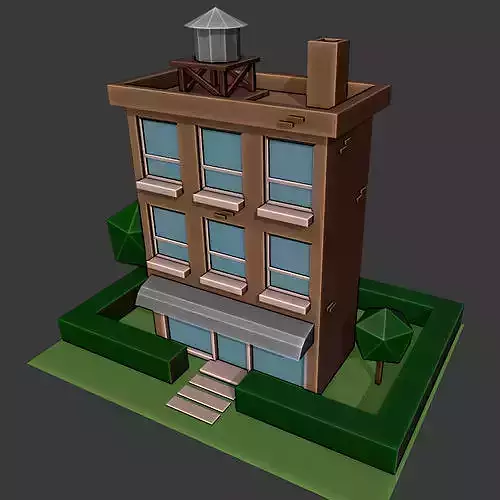 Low poly Building