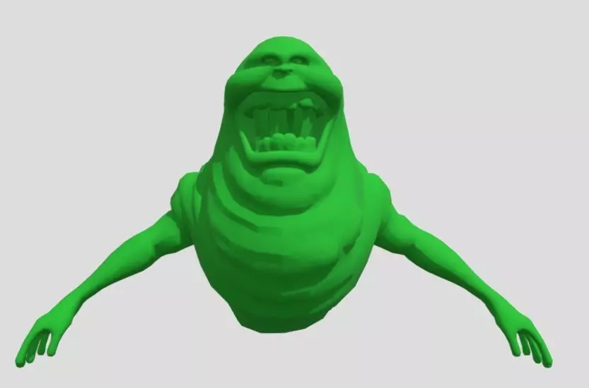 monster slimer ghostbusters  3D model_0