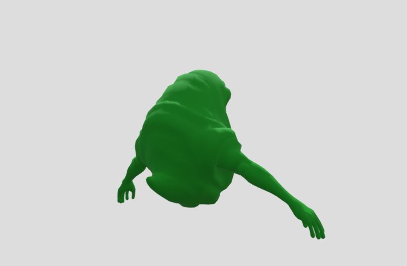monster slimer ghostbusters  3D model_3