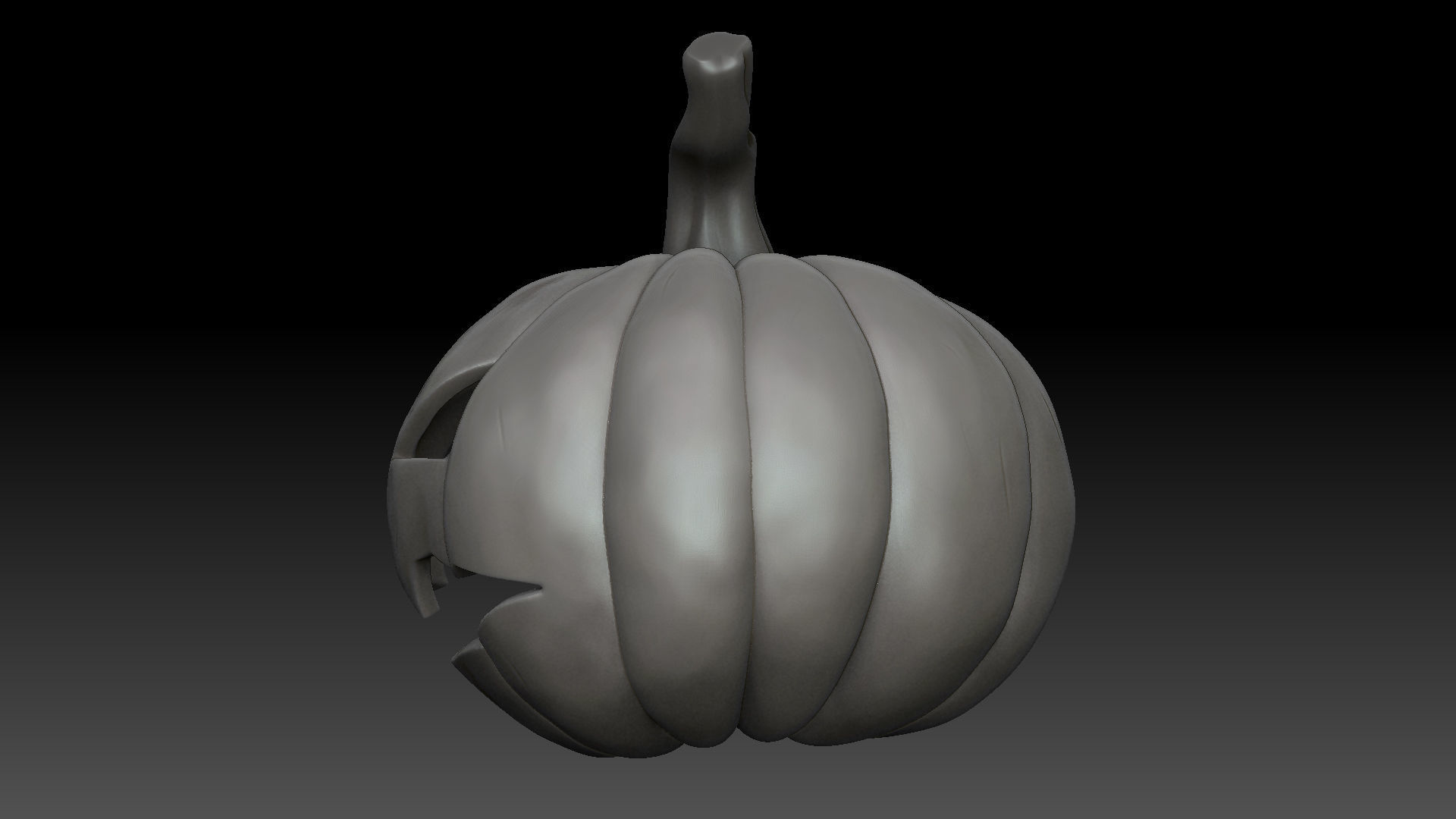 Halloween pumpkin 3D model_7