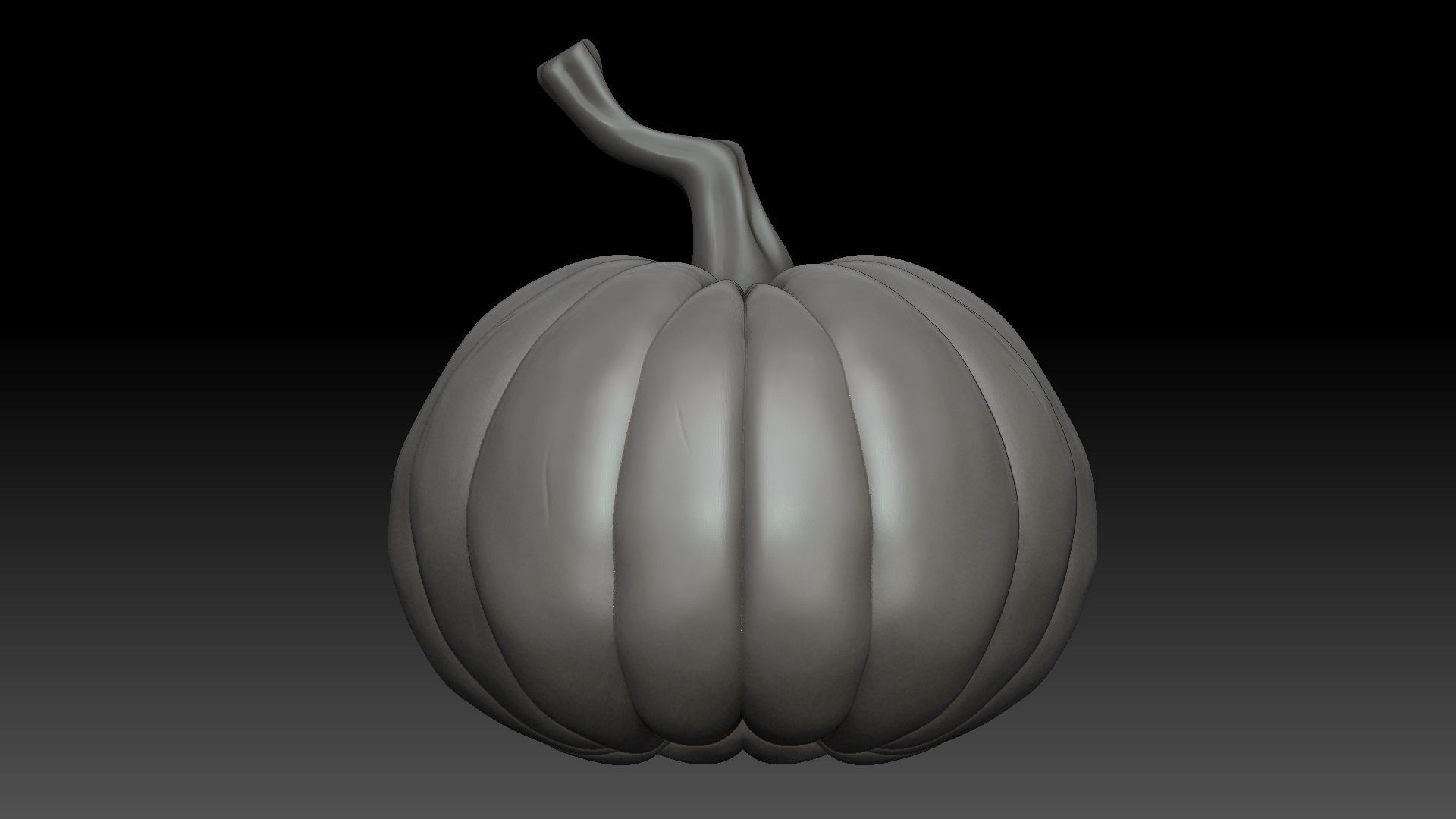 Halloween pumpkin 3D model_6