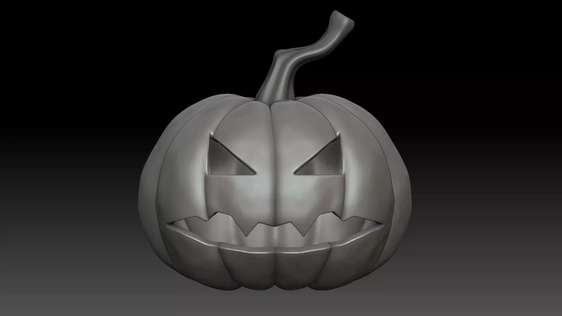 Halloween pumpkin 3D model_0