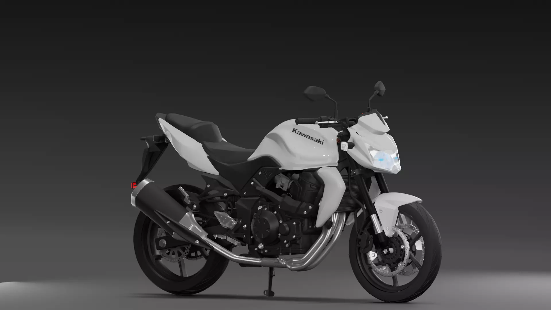 kawasaki Z-750 3D model