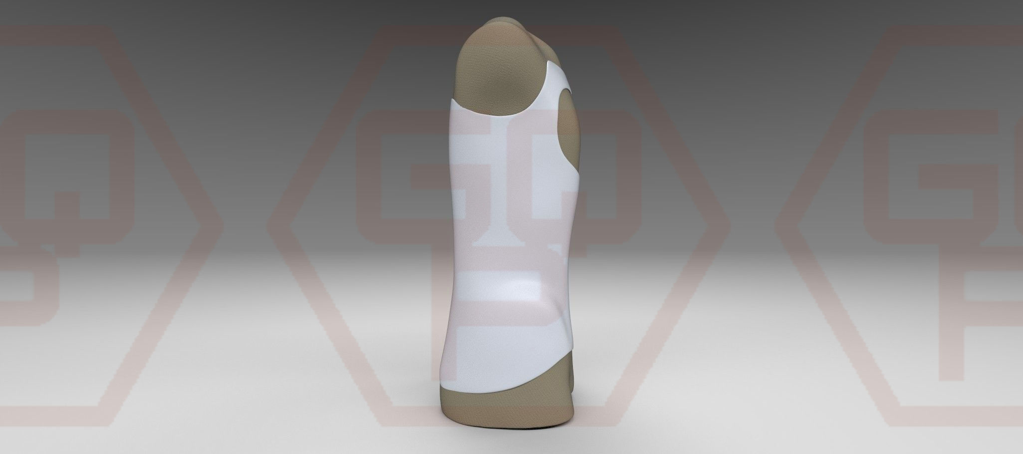 Orthopedic corset Orthopedic AFO Orthopedic wrist brace 3D Model Collection_8