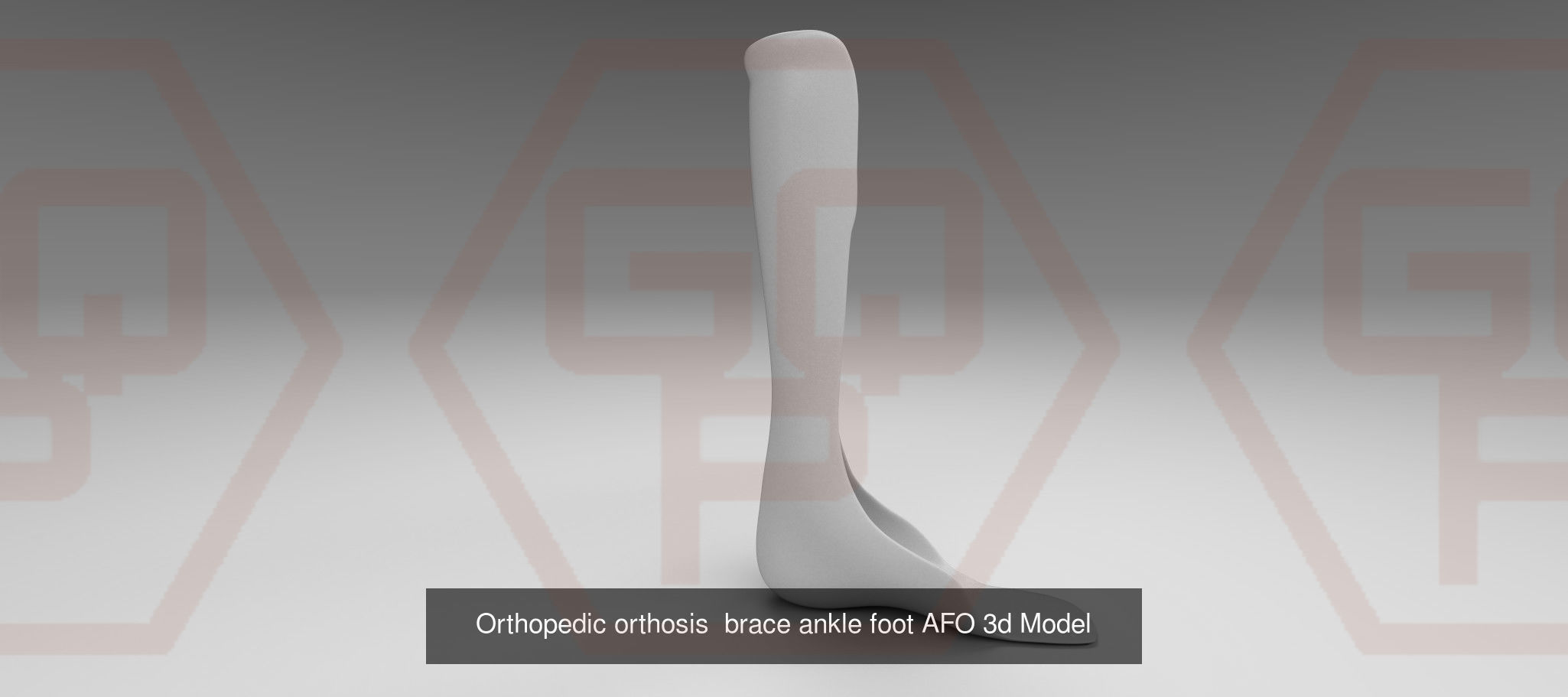 Orthopedic corset Orthopedic AFO Orthopedic wrist brace 3D Model Collection_15