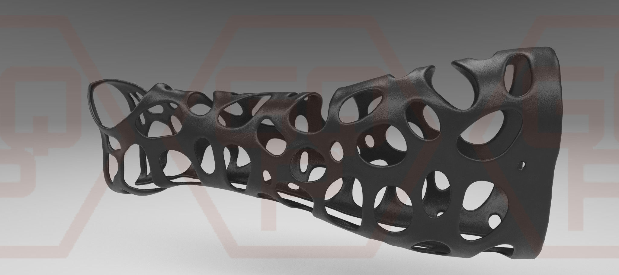 Orthopedic corset Orthopedic AFO Orthopedic wrist brace 3D Model Collection_26