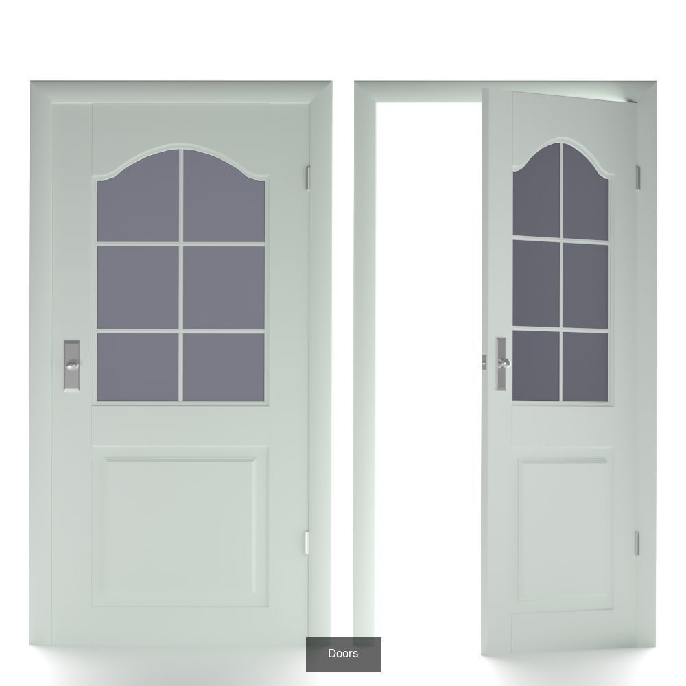 Door pack 3 3D Model Collection_1