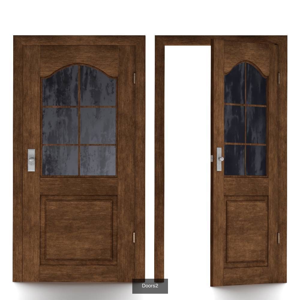 Door pack 3 3D Model Collection_2