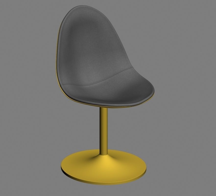 chair 222 3D model_4