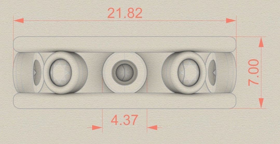 Model 207 New Tiffany Diamond Ring  US 8 Size 3D print model_6