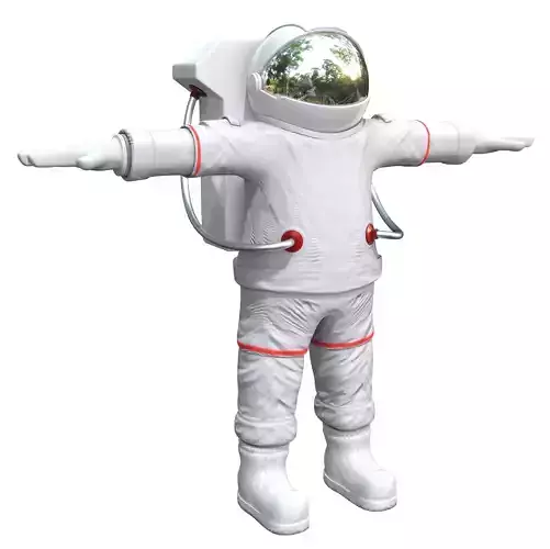 Cartoon Astronaut