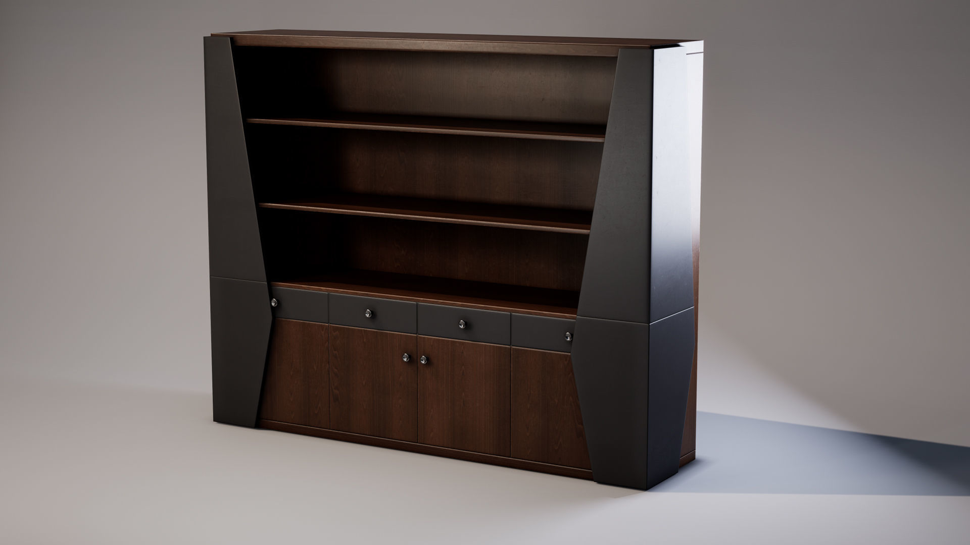 Furniture Pack 01 Low-poly 3D model_16