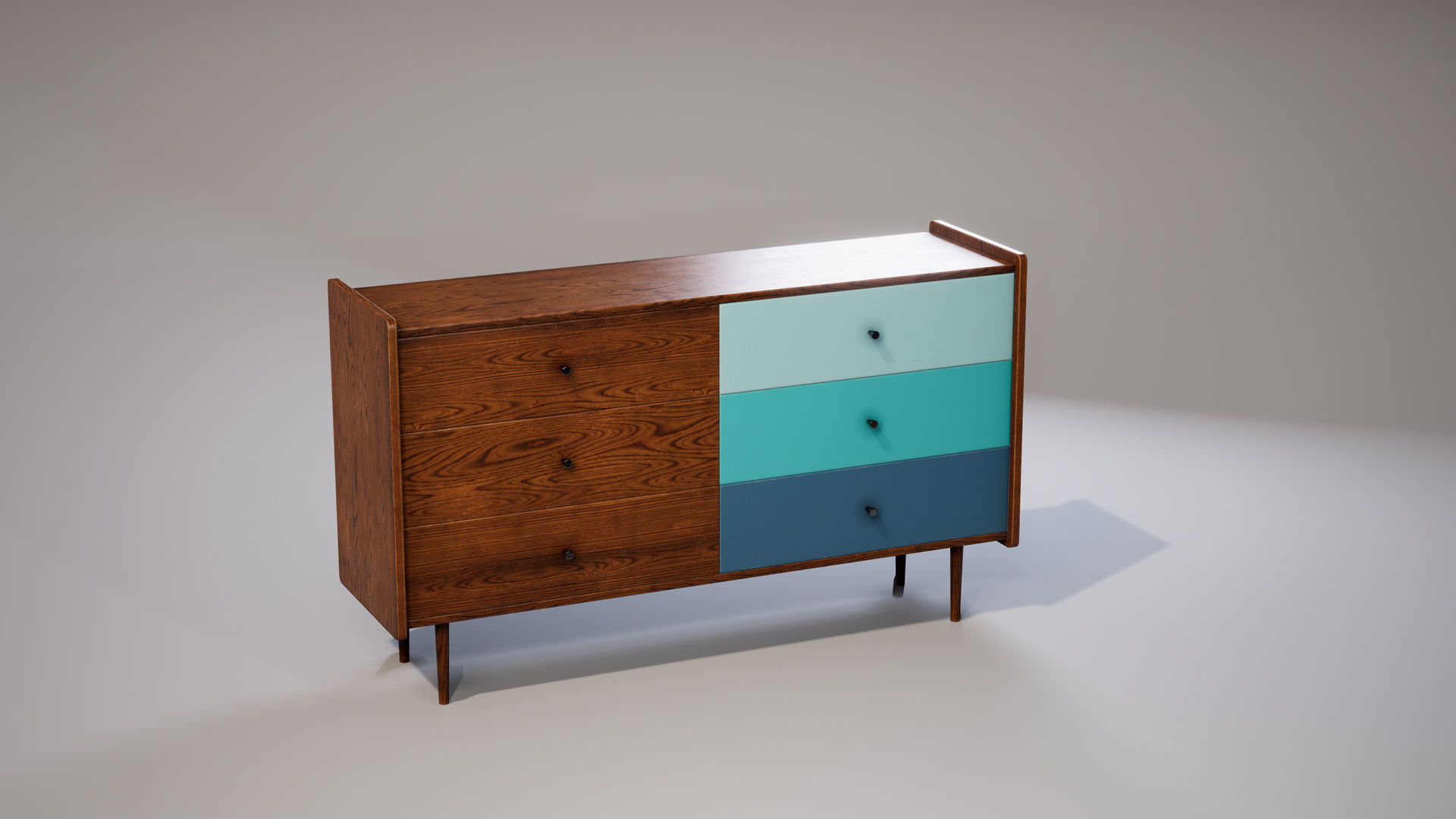 Furniture Pack 01 Low-poly 3D model_14