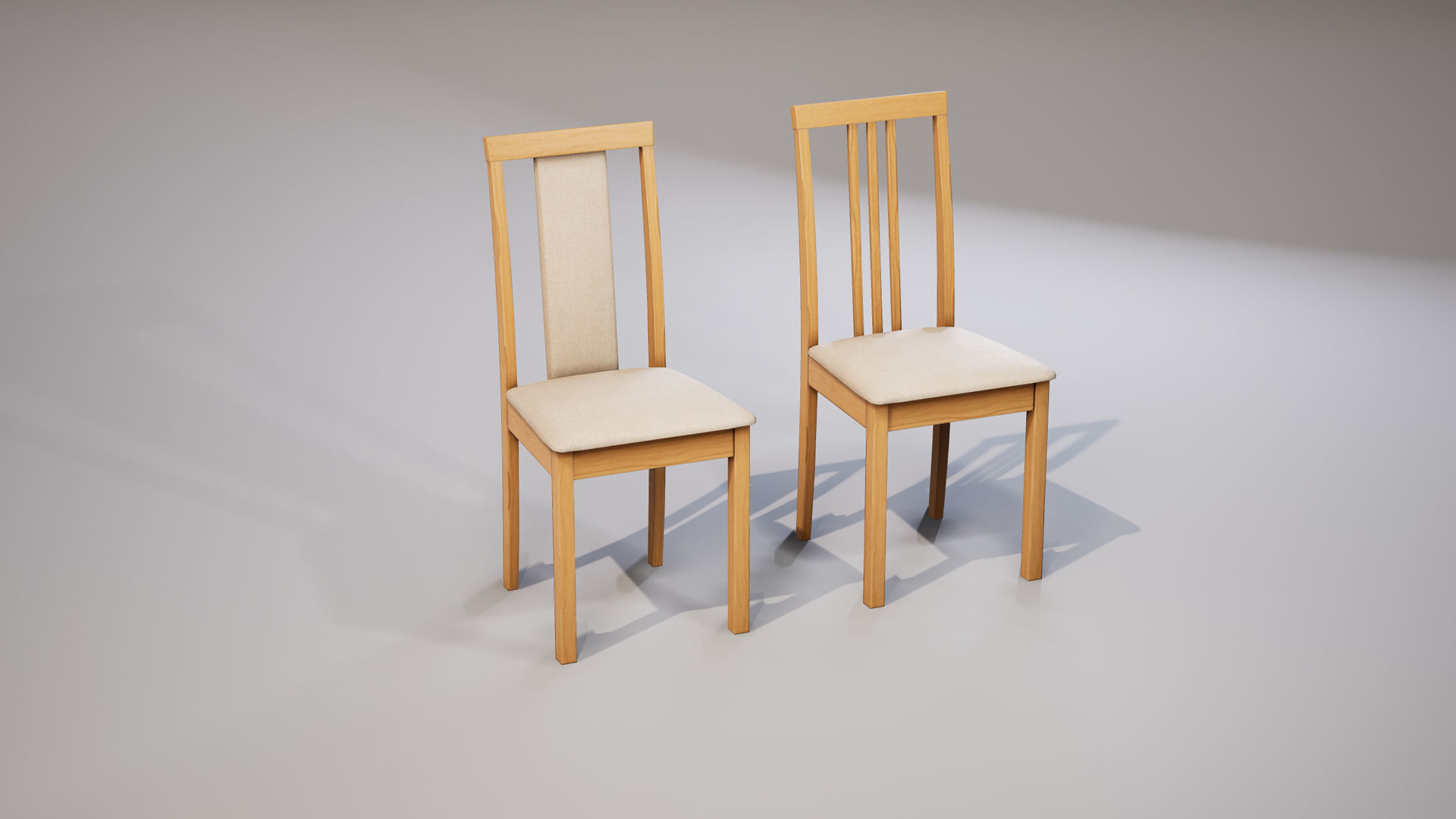 Furniture Pack 01 Low-poly 3D model_24