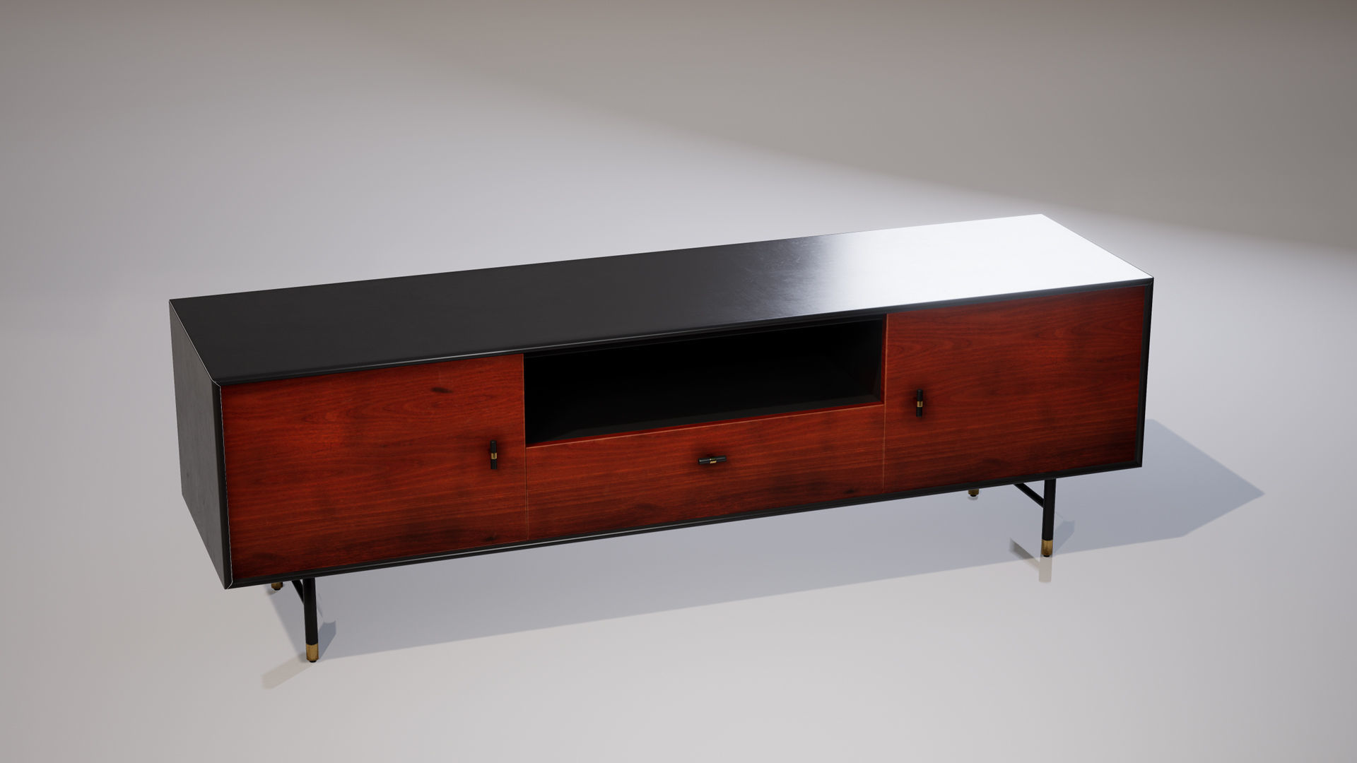 Furniture Pack 01 Low-poly 3D model_13