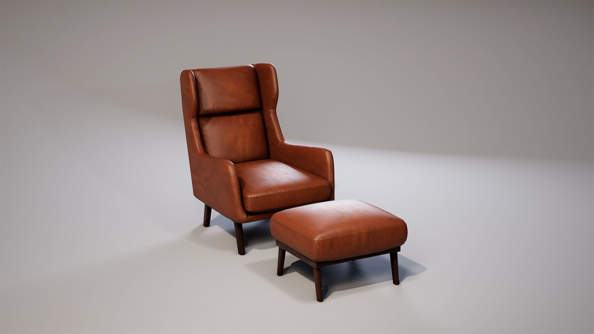 Furniture Pack 01 Low-poly 3D model_12