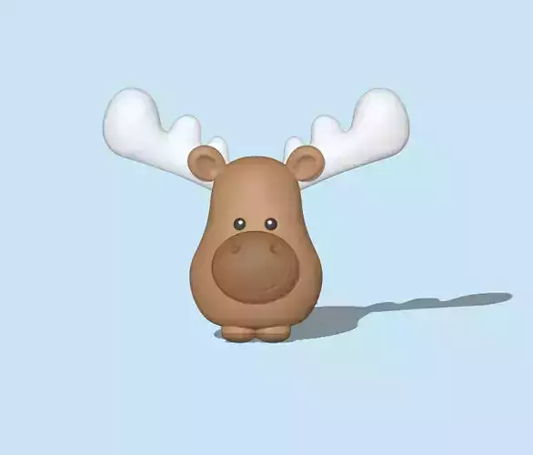 Cute  Moose 