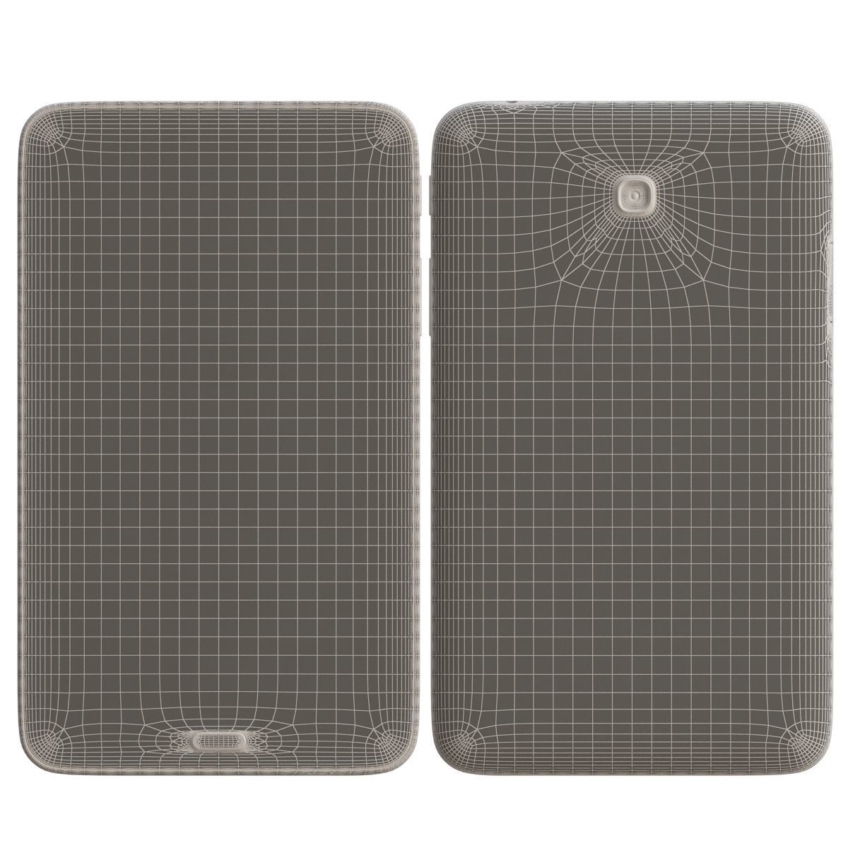 Samsung Galaxy Tab 3 Lite 7 0 3G Yellow 3D model_9