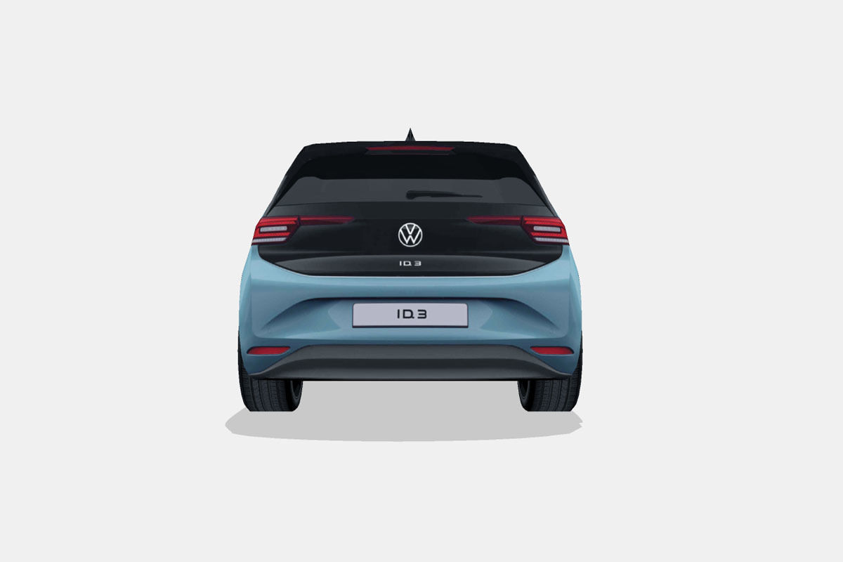 Volkswagen ID3 2020 Low-poly 3D model_8