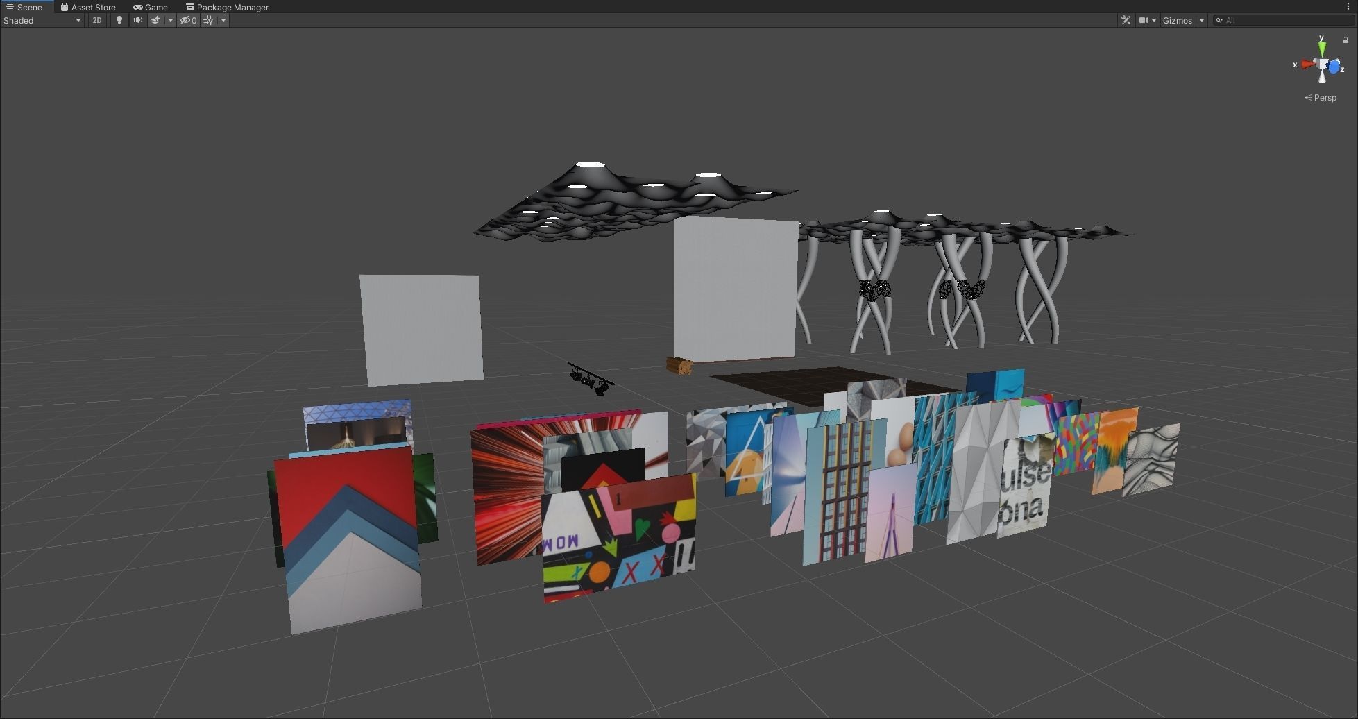 Modern Showroom Expo 3D model_9