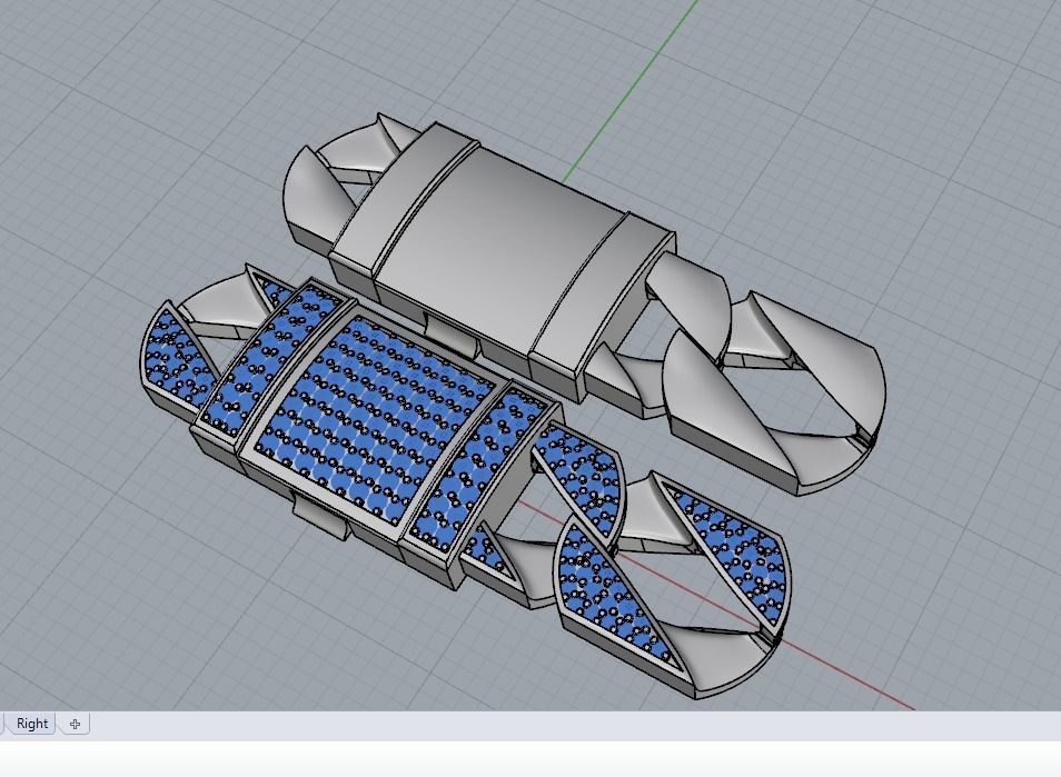 MH BRACELETS N32  2 3D print model_5
