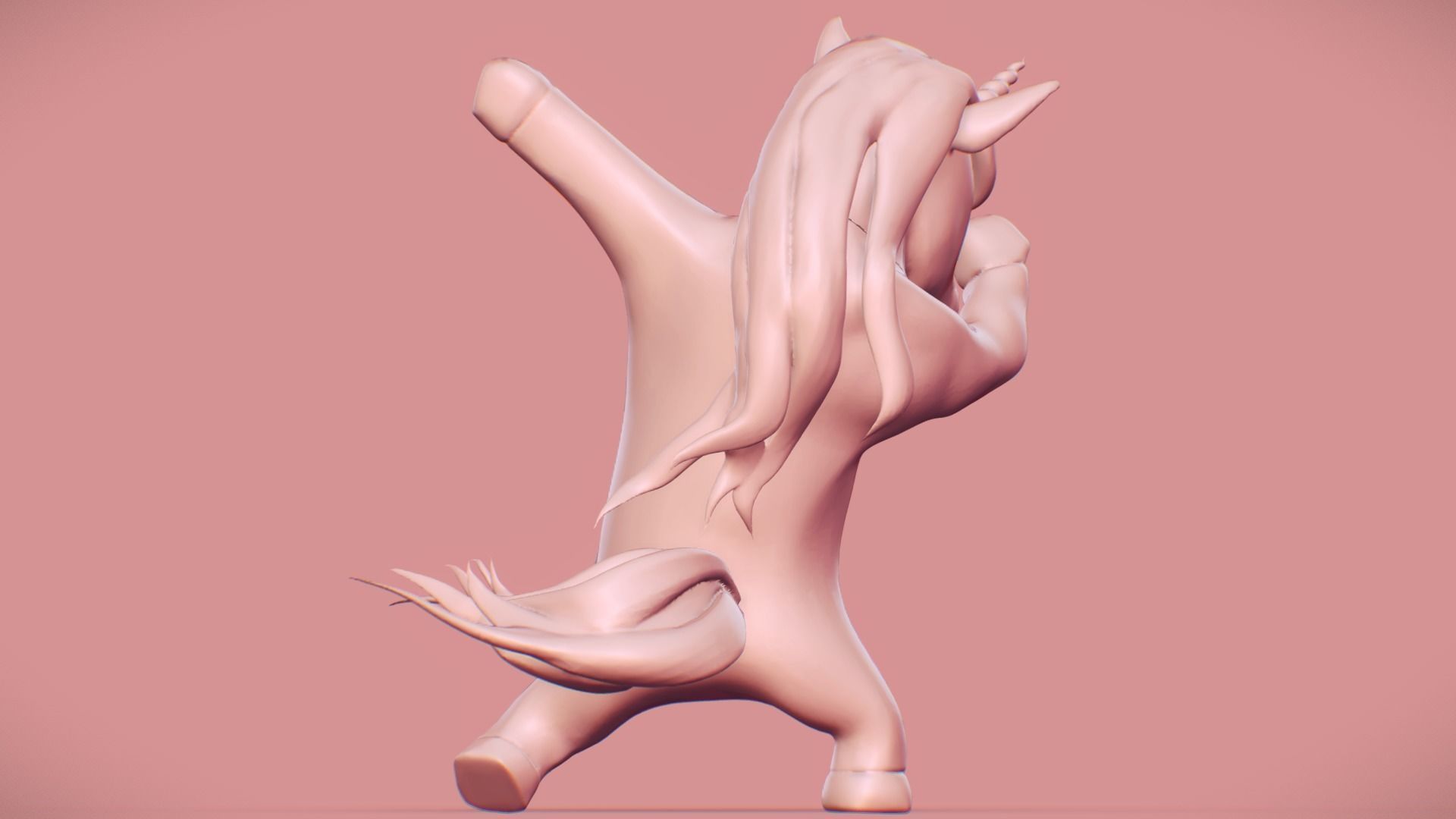 Kawaii Unicorn 3d Printable 3D print model_2