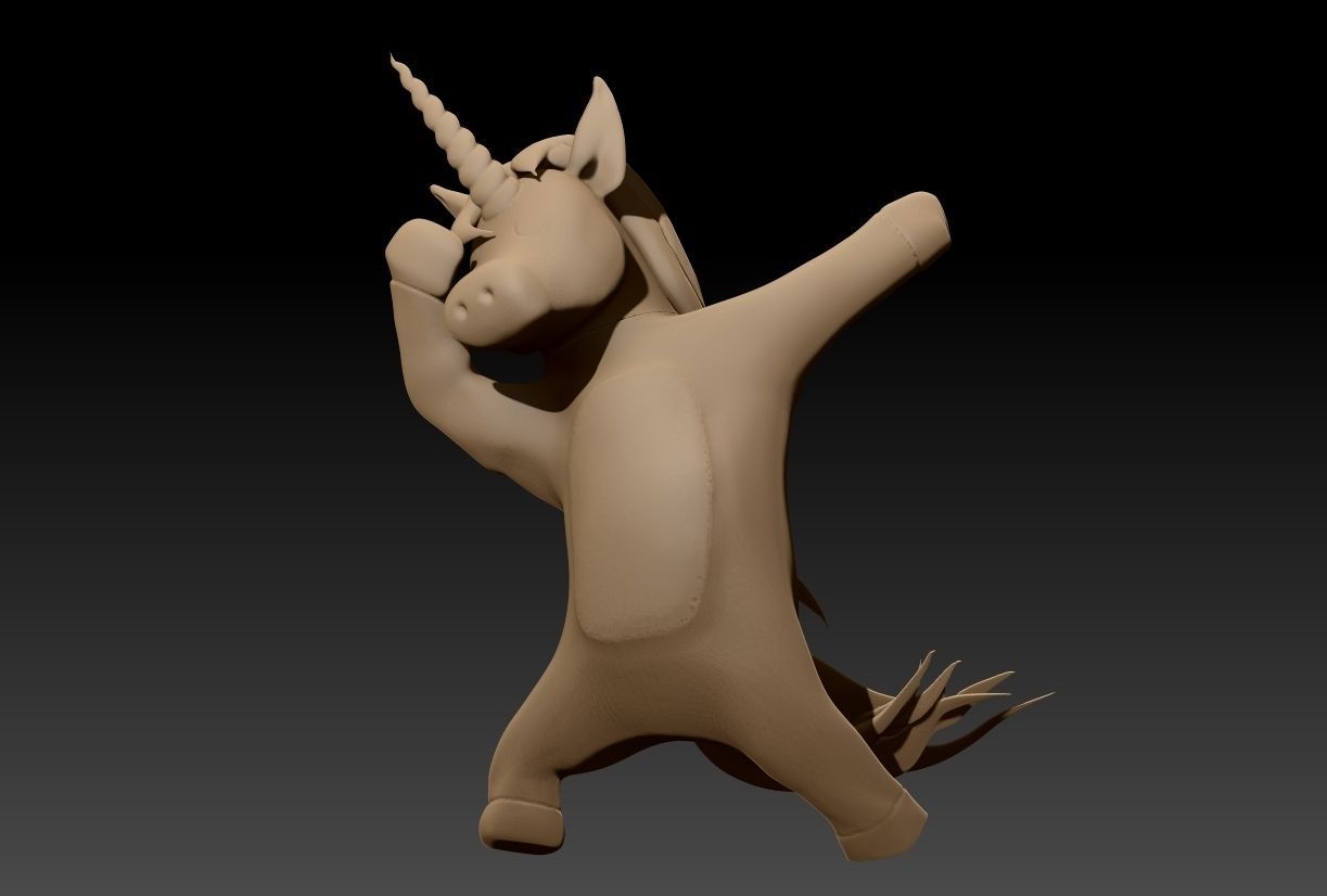 Kawaii Unicorn 3d Printable 3D print model_12