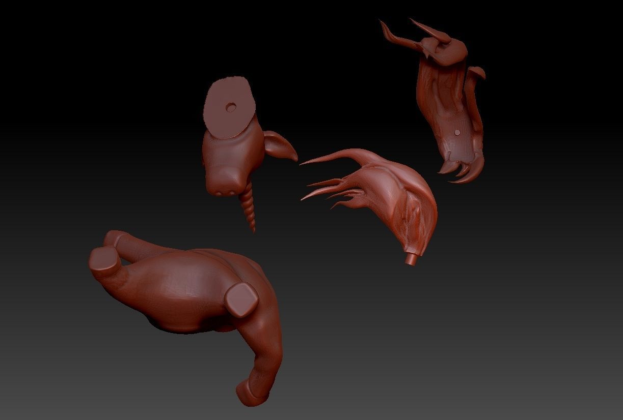 Kawaii Unicorn 3d Printable 3D print model_8