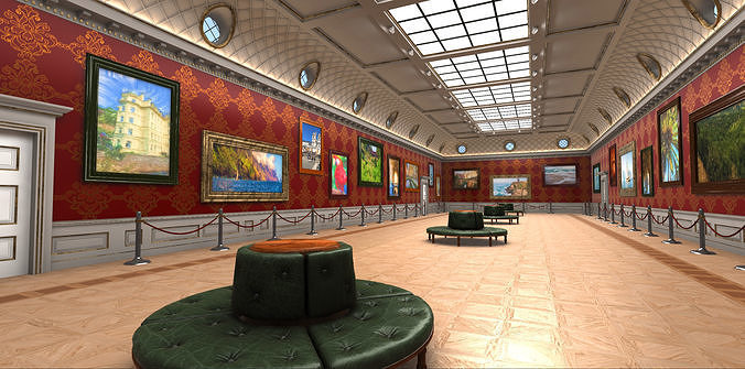 Art Gallery Expo 3D model
