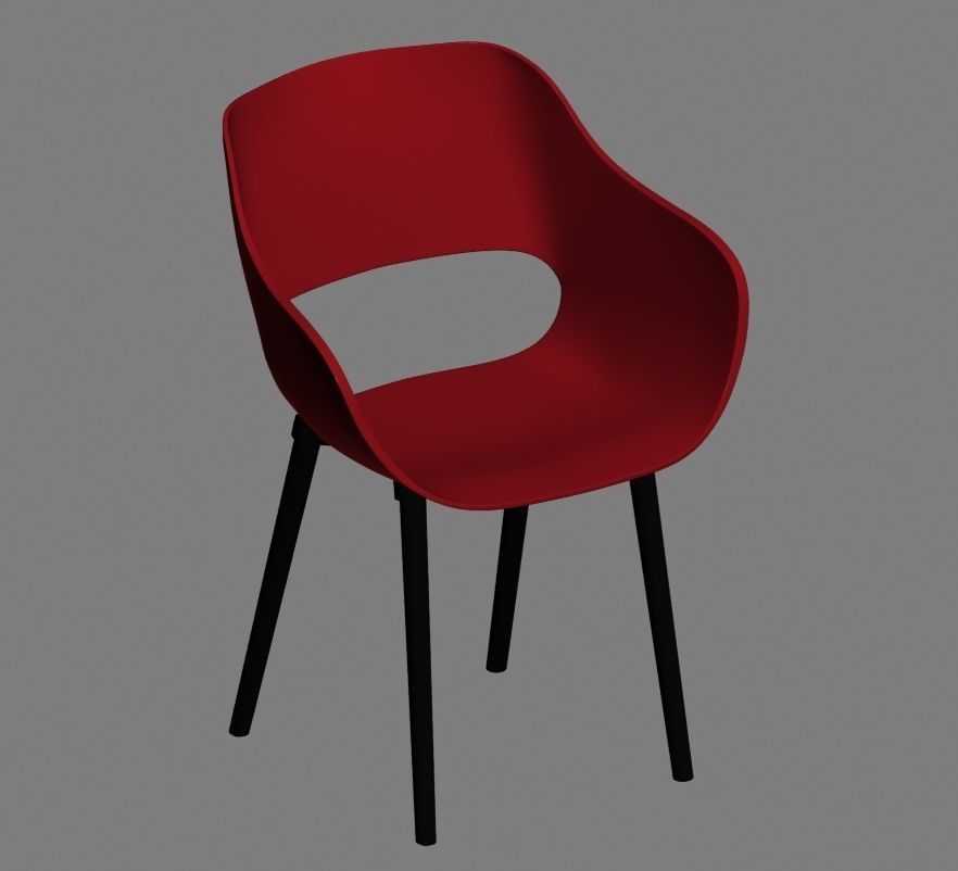 chair 232 3D model_4