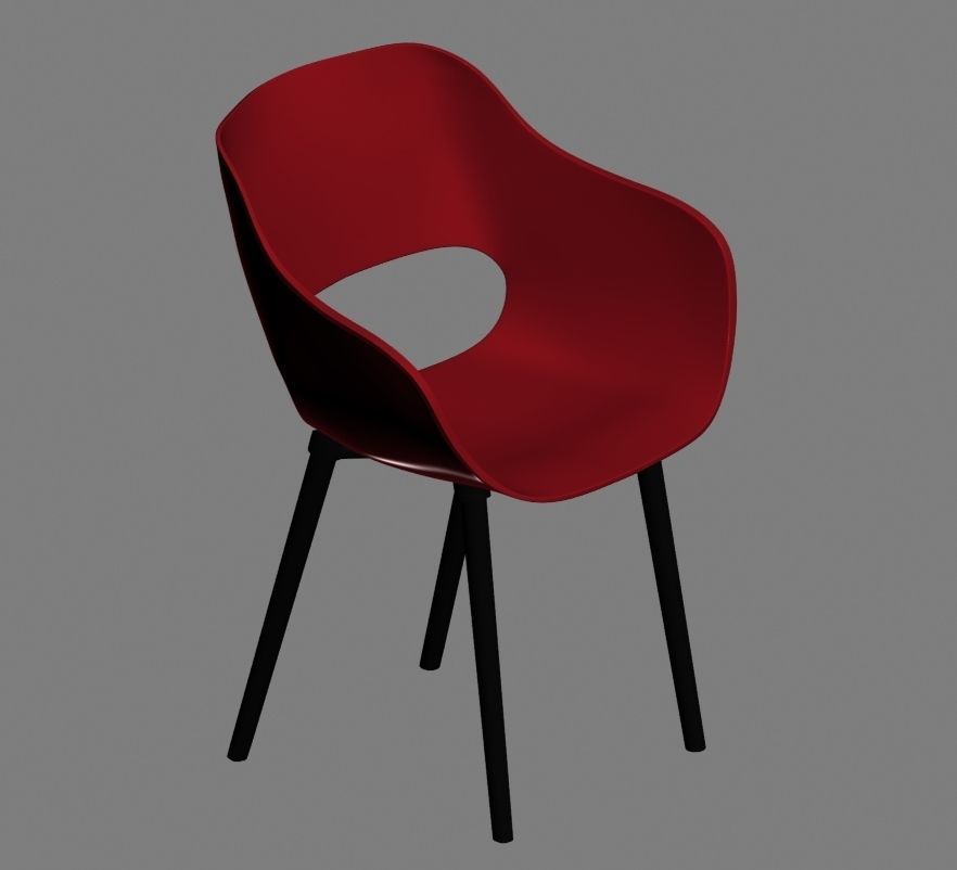 chair 232 3D model_2