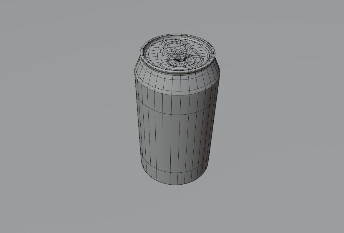Coke Can Free 3D model_3
