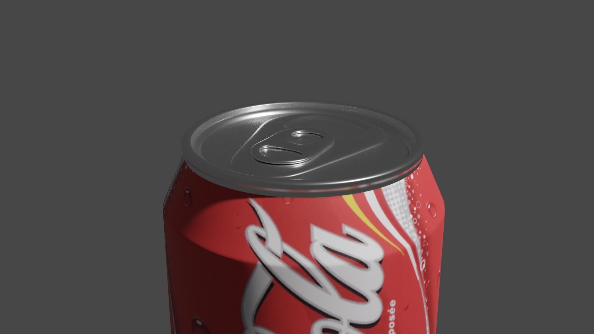 Coke Can Free 3D model_2