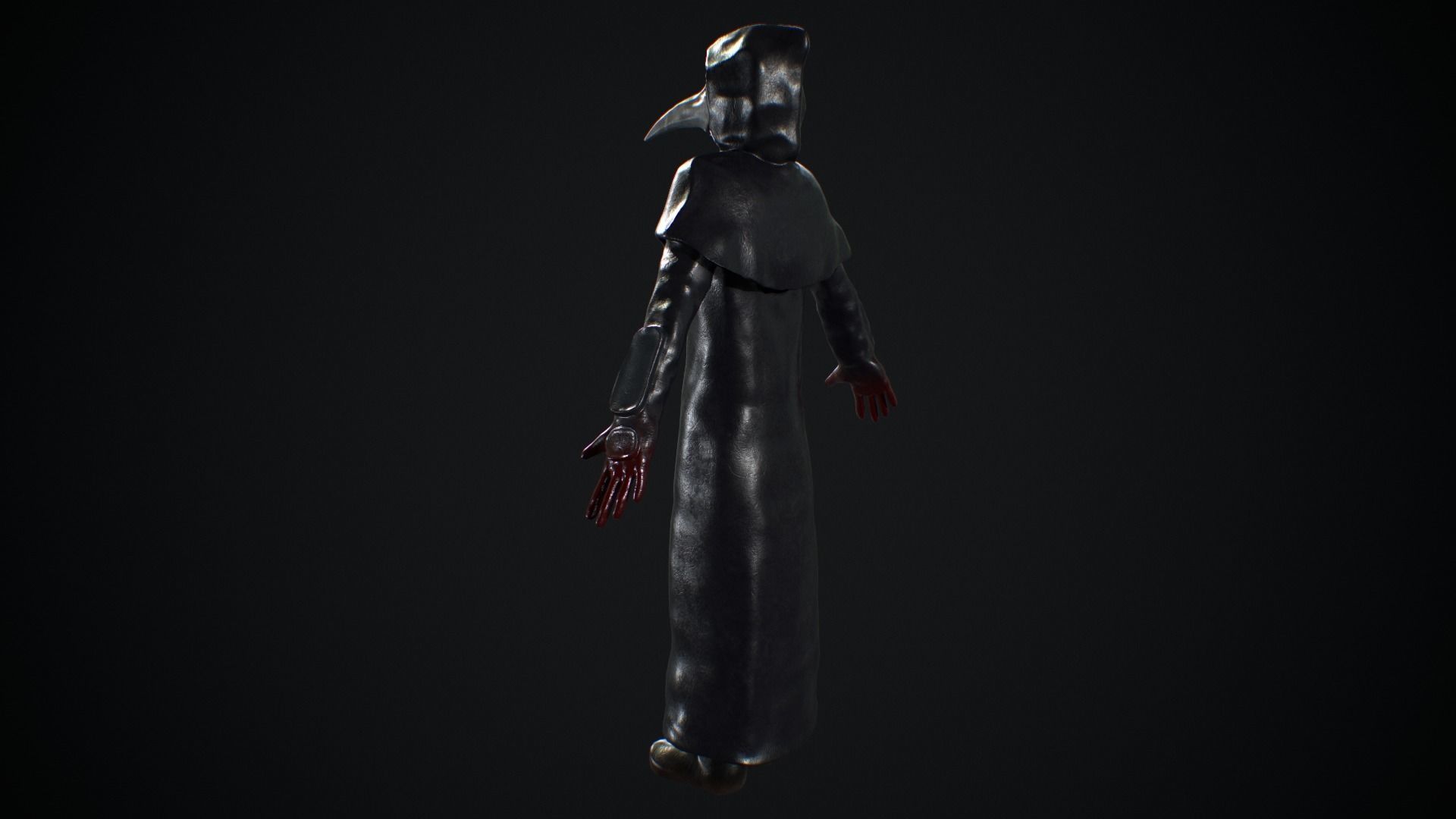 SCP 049 3D model_7