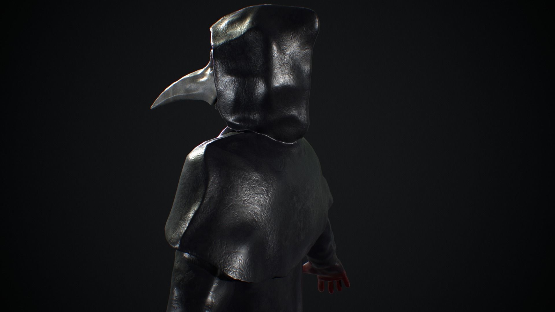 SCP 049 3D model_4