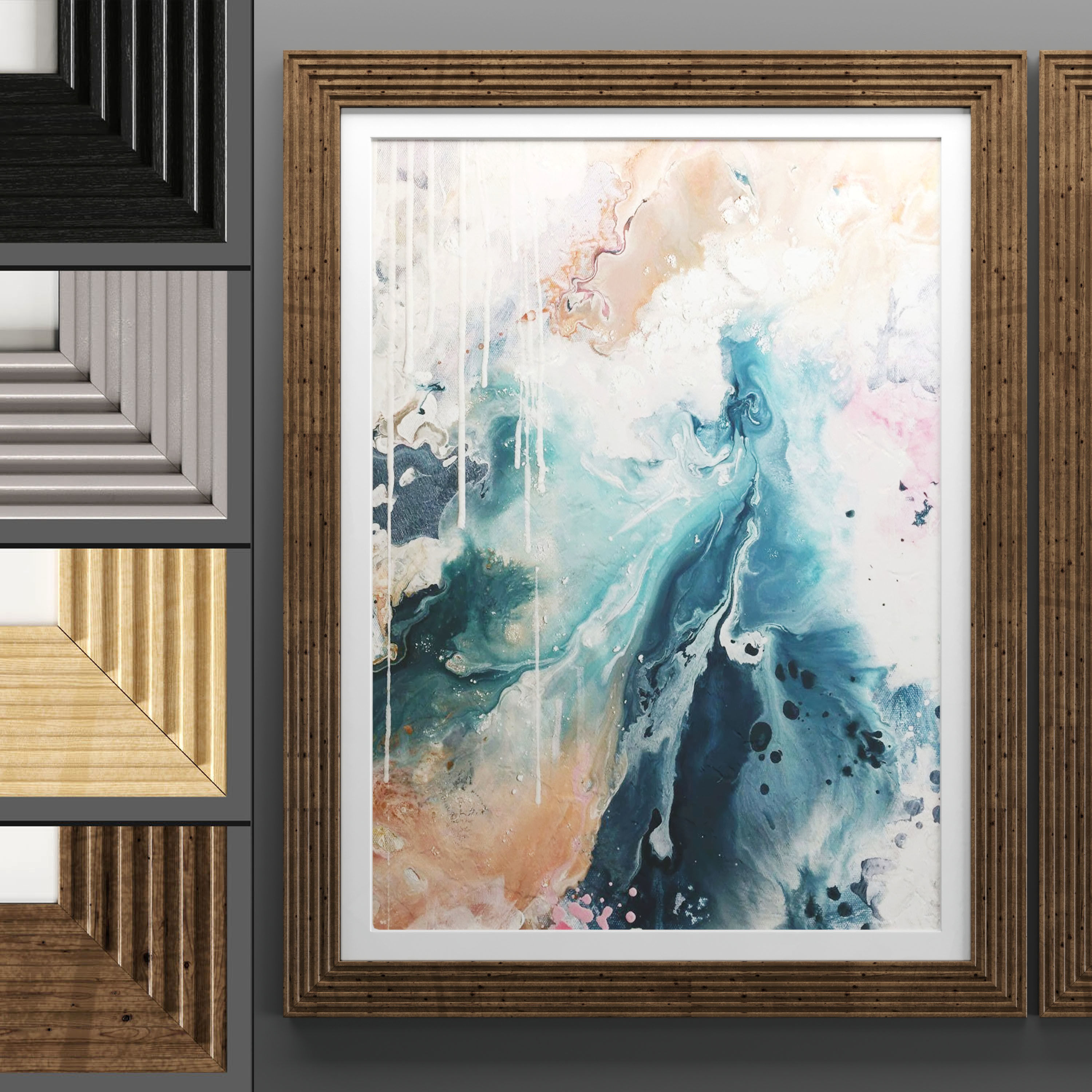 Art Frame 558 Low-poly 3D model_1