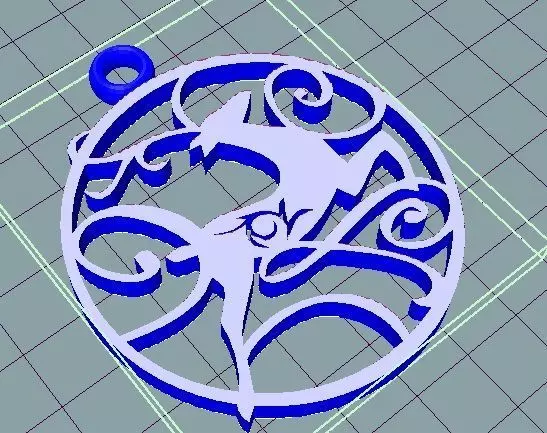 Christmas ornament 3D print model_0