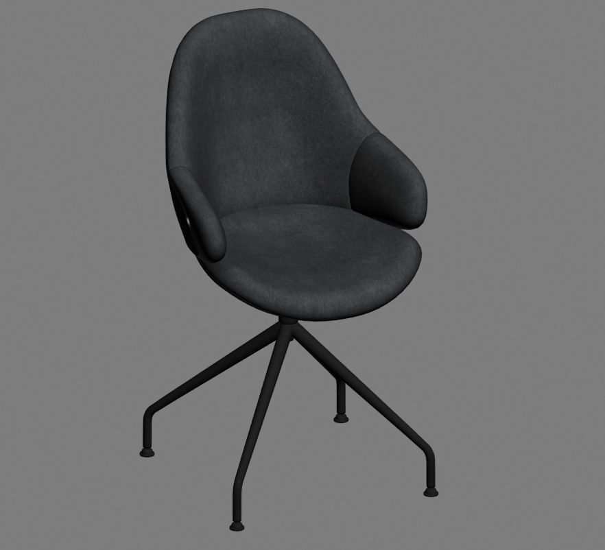 chair 233 3D model_5
